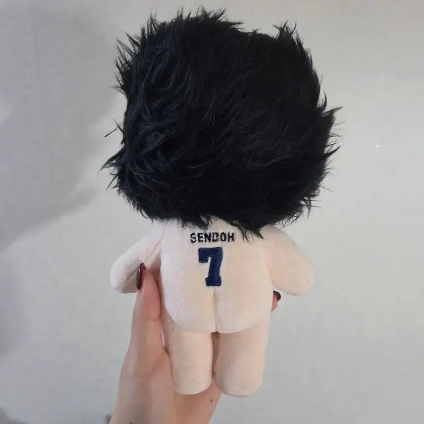 [BUNJANG] Sendo Yoon Hyup 20cm Plush Doll Slam Dunk / 센도 윤대협 솜인형+의상 2셋 슬램덩크