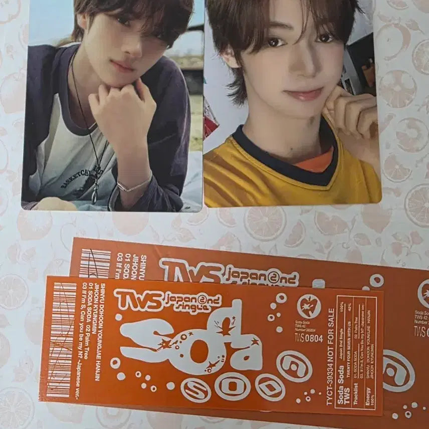 [BUNJANG] TWS SODA SODA Limited B Youngjae Han Jin Photocard / 투어스 소다소다 한정 B 영재 한진