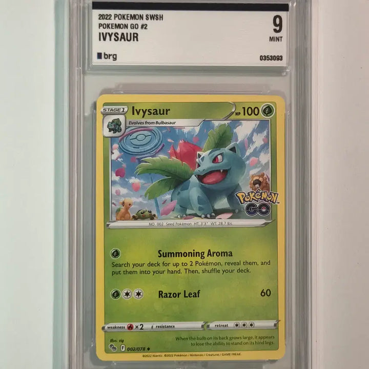 [BUNJANG] Pokemon Go Venusaur CGC 9 North America / [북미] [brg 9등급 포켓몬고 이상해풀]