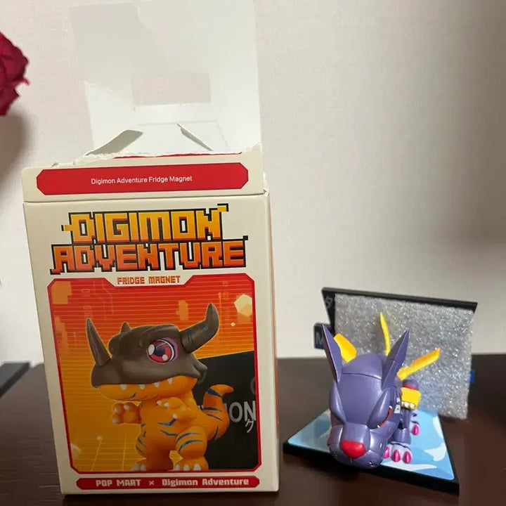[BUNJANG] Pop Mart Digimon Adventure MetalGarurumon Magnet / 팝마트 디지몬 어드벤처 자석 메탈가루몬