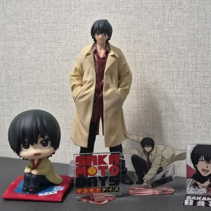 [BUNJANG] Sakamo Days Nagumo Figure &amp; Acrylic Set with Look Up Figure / 나구모 피규어 및 아크릴, 룩업