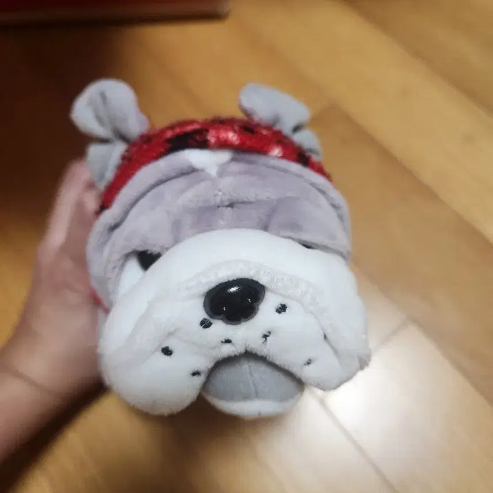 [BUNJANG] Four Seasons Hotel Bulldog Plush Toy / 포시즌 호텔 불독 인형