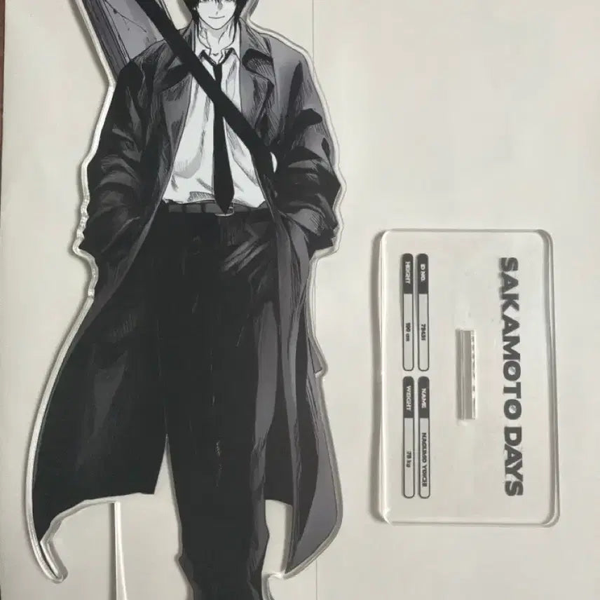 [BUNJANG] Sakamoto Days Nagumo Double-Sided Acrylic Stand / 사카모토 데이즈 나구모 비공식 아크릴 판매