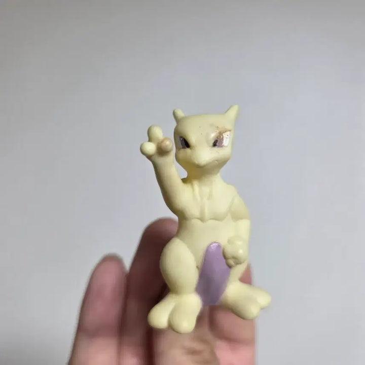 [BUNJANG] Pokemon Mewtwo Finger Puppet Vintage Figurine / 피규어 인형 토이 굿즈 고전 만화 소품 빈티지 소품 포켓몬스터 손가락 뮤츠