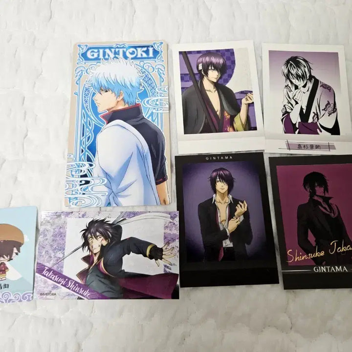 [BUNJANG] Gintama Sakata Gintoki Character Card &amp; Takasugi Shinsuke Polaroid Bundle Set / 은혼 사카타 긴토키 캐릭터 카드, 타카스기 신스케 폴라로이드 등 굿즈 일괄 판매