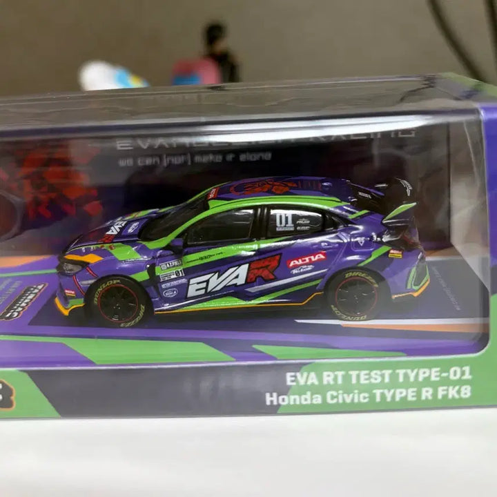 [BUNJANG] Tarmac Works Honda Civic Type R EVA RT Test Car 1:64 Scale Diecast / 1:64 타막웍스 혼다 시빅 Type R EVA RT 테스트 카 다이캐스트