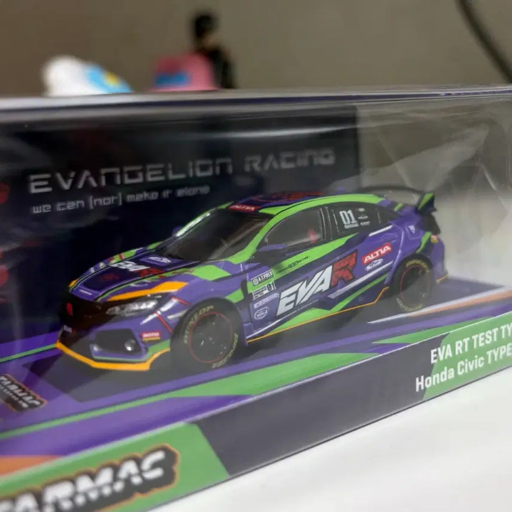 [BUNJANG] Tarmac Works Honda Civic Type R EVA RT Test Car 1:64 Scale Diecast / 1:64 타막웍스 혼다 시빅 Type R EVA RT 테스트 카 다이캐스트