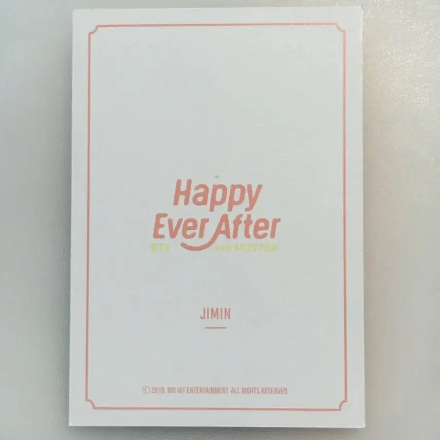 [BUNJANG] BTS Jimin Muster 4th Gen Photocard Binder Album / 방탄 지민 머스터 4기 포토 바인더 앨범 포카 팬미팅