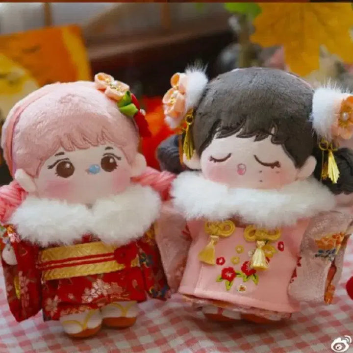 [BUNJANG] Puppy Closet Kimono Red 20cm / 퍼피옷장 기모노 홍 20cm 양도 판매