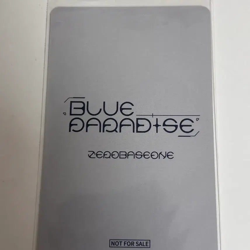 [BUNJANG] Gyuvin CD Shop Lucky Draw Photocard Blue Paradise / 규빈 cd 샵 럭드포카 블루파라다이스