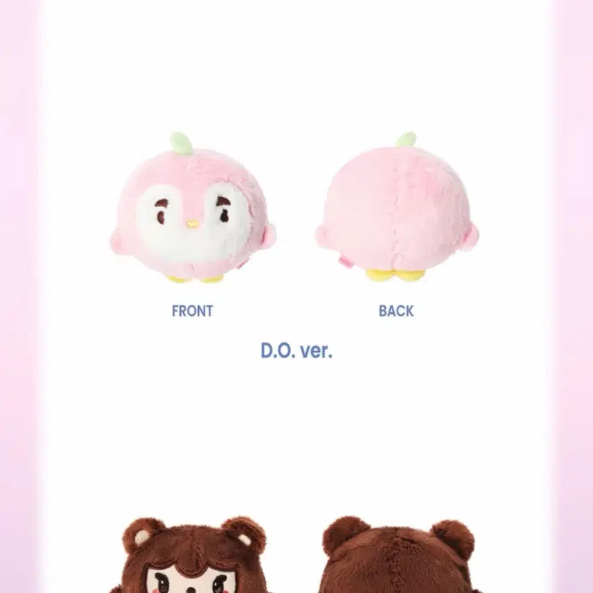 [BUNJANG] EXO D.O. Kyongsoo Doll Set (X-Munchies Ping-guini Monitordoll + Stress Ball) / 엑소 디오 도경수 엑뭉치즈 핑귀니 모니터돌 + 스트레스볼 세트