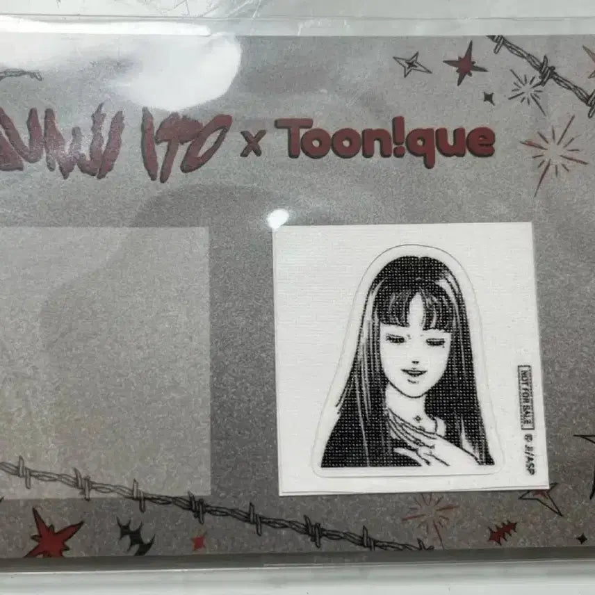 [BUNJANG] Junji Ito Collaboration Cafe Sticker / 이토준지 콜라보카페 증정 스티커