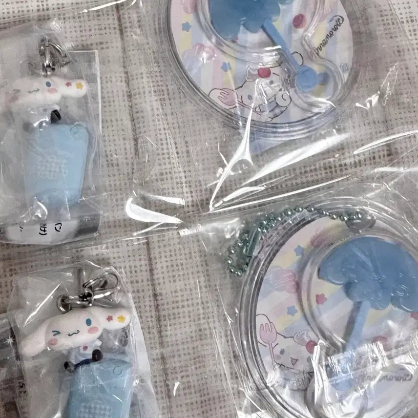 [BUNJANG] Sanrio Cinnamoroll Gacha Bundle (Candy Package Charm Gacha, Heisei Kogaru Gacha) / 시나모롤 가챠 4개 일괄 (캔디 패키지 참 가챠) (헤이세이 코갸루 가챠) 산리오