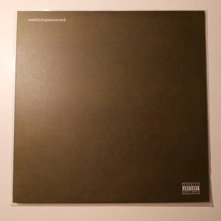 [BUNJANG] Kendrick Lamar Untitled Unmastered. 180g LP (2016 US First Press) / [LP] 켄드릭 라마 - Untitled Unmastered. (2016 미국 초반)
