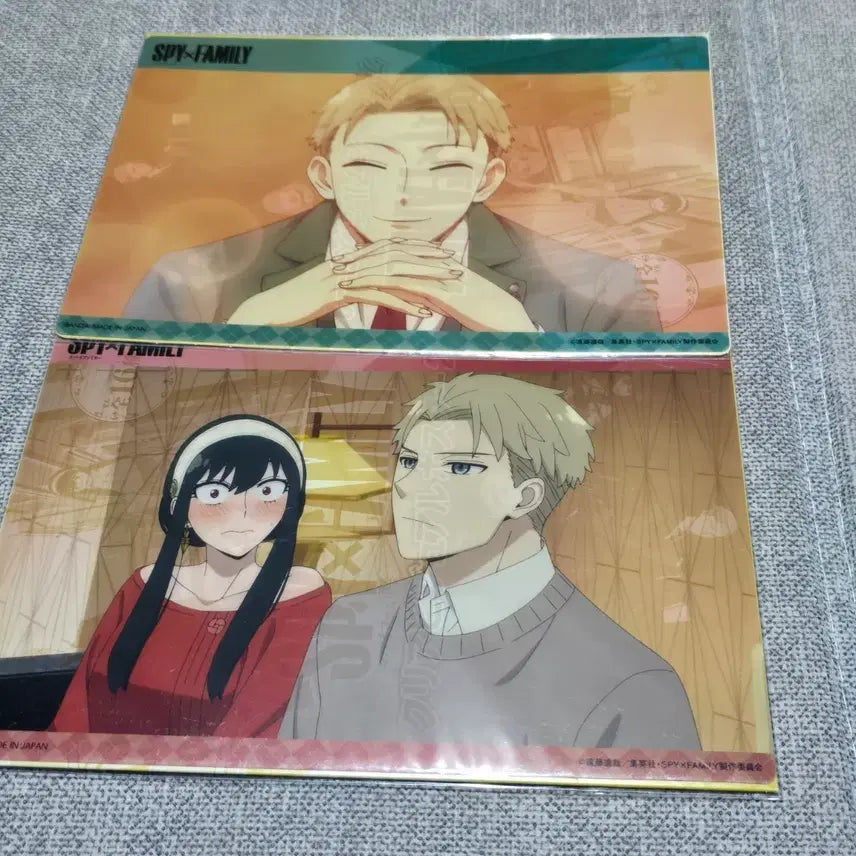 [BUNJANG] Spy x Family Lloyd Yor Clear Card Set / 스파이패밀리 클리어카드 로이드 요르 굿즈