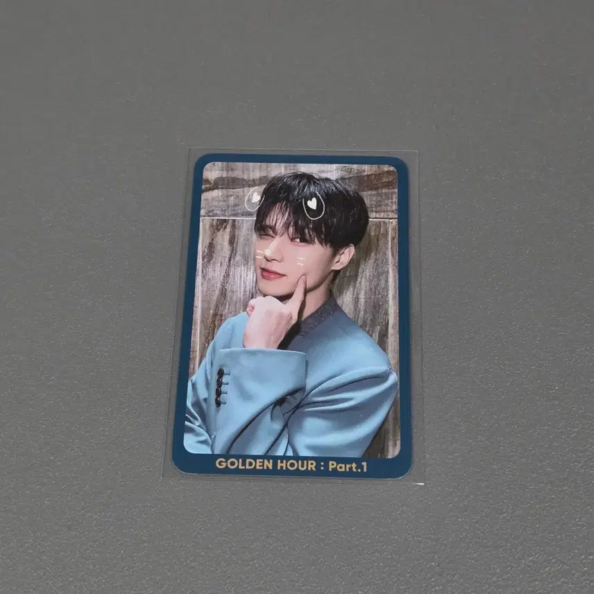 [BUNJANG] ATEEZ Wooyoung GOLDEN HOUR Photocard / ATEEZ 에이티즈 우영 포카 GOLDEN HOUR 공방