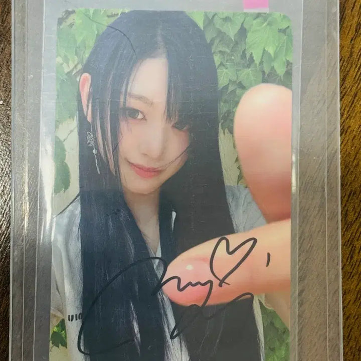 [BUNJANG] Lysne Mina Signed Photocard / 택포 총금액 15만 리센느 미나미 싸인 포토카드 싸포