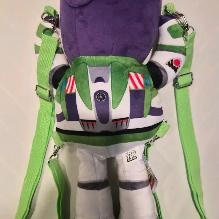 [BUNJANG] Disney Pixar Toy Story Buzz Lightyear Backpack Plush 46cm / 토이스토리 버즈 백팩인형 46cm (새상품)
