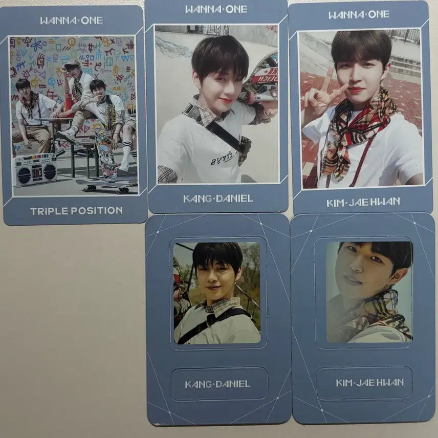 [BUNJANG] Wanna One Triple Position Kangaroo Photocard Bundle Set / 워너원 트리플포지션 캥거루 포카 일괄