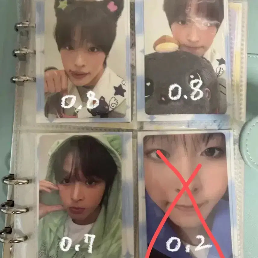 [BUNJANG] Riku Photocard / 리쿠 포카 양도