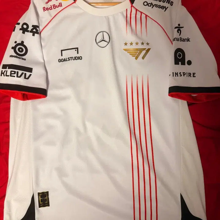 [BUNJANG] T1 2024 World Championship Jersey L Size Faker / 2024T1월즈 챔피언십 유니폼(zofgk마킹) L사이즈