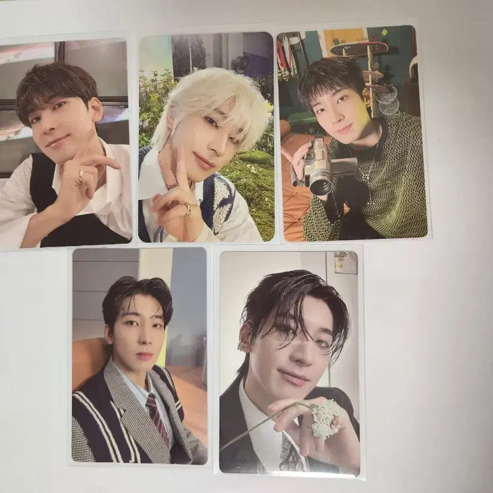 [BUNJANG] Seventeen Wonwoo Album Photocard Bundle Set / 세븐틴 원우 포토카드 5장 앨포 포카 일괄