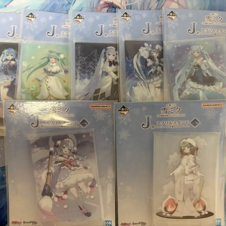 [BUNJANG] Yuki Miku Lottery Acrylic Stand Set / 유키미쿠 쿠지 아크릴 스탠드&amp;26유키미쿠 s상