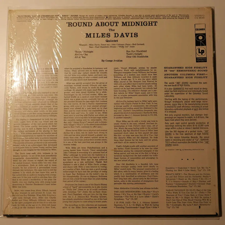 [BUNJANG] Miles Davis 2-Record Bundle (1960s US Pressings - 2-Eye Labels) / [LP] 마일즈 데이비스 - 2종 일괄 (1960년대 미국반 / 2-EYE 레이블)