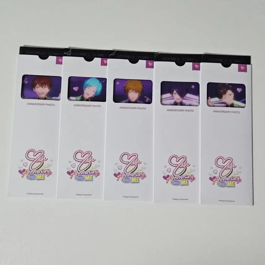 [BUNJANG] Ensemble Stars! Yusei Unit 8th Anniversary Life Four Cuts Photocard Set / 앙스타 치아키 카나타 미도리 시노부 테토라 유성대 8주년 인생네컷