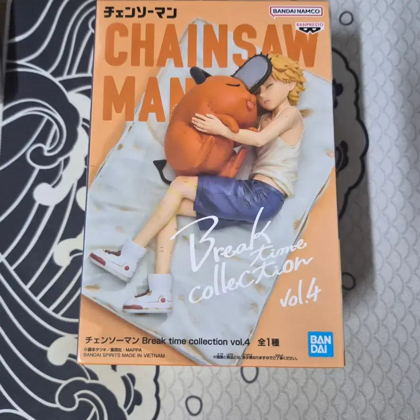[BUNJANG] Chainsaw Man Break Time Collection Vol. 4 Pochita &amp; Denji Figure (Sealed) / (미개봉) 체인소맨 브레이크타임 컬렉션 vol.4 포치타 덴지 피규어