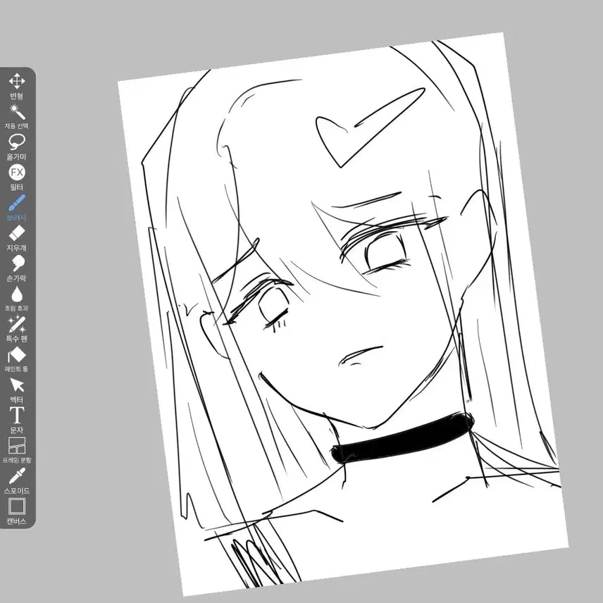 [BUNJANG] Bust Sketch Commission / 낙서퀄 흉상 커미션