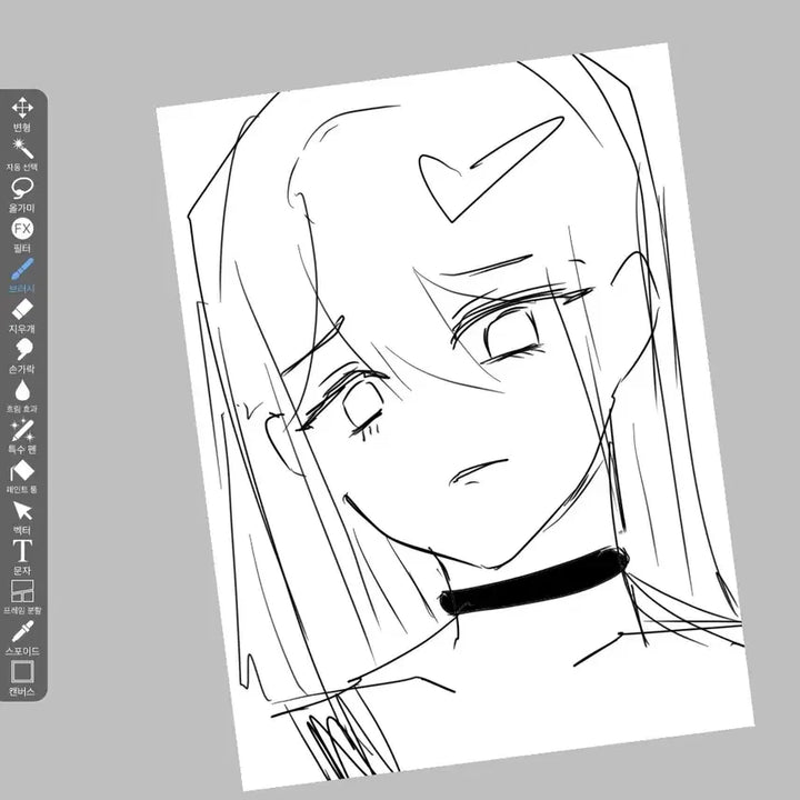 [BUNJANG] Bust Sketch Commission / 낙서퀄 흉상 커미션