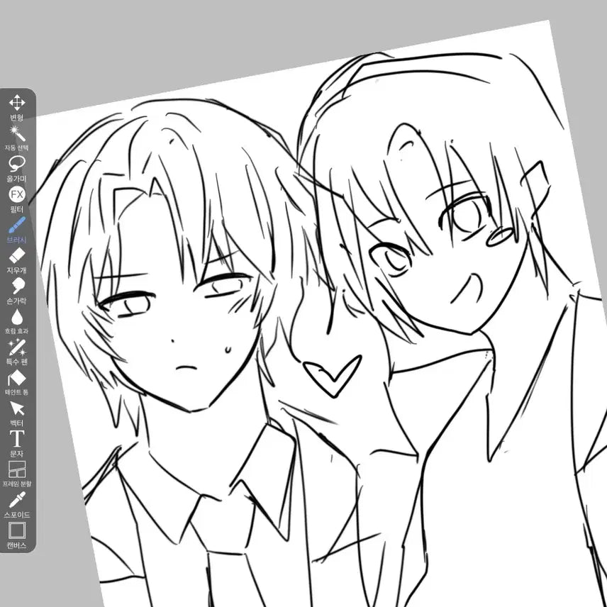[BUNJANG] Bust Sketch Commission / 낙서퀄 흉상 커미션