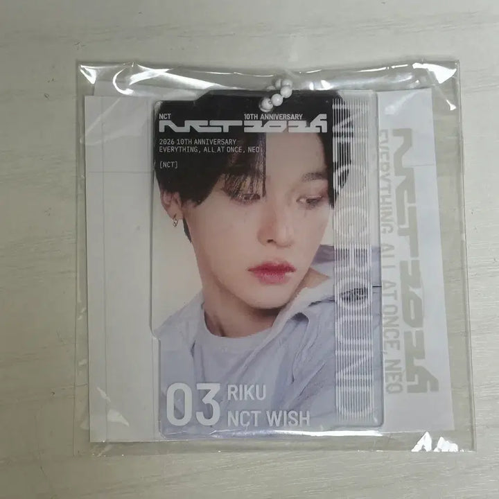 [BUNJANG] NCT NCT WISH Riku 10th Anniversary Neoground Pop-up Lenticular Photocard / 엔시티 10주년 네오그라운드 팝업 렌티큘러 리쿠 nctwish 엔시티위시