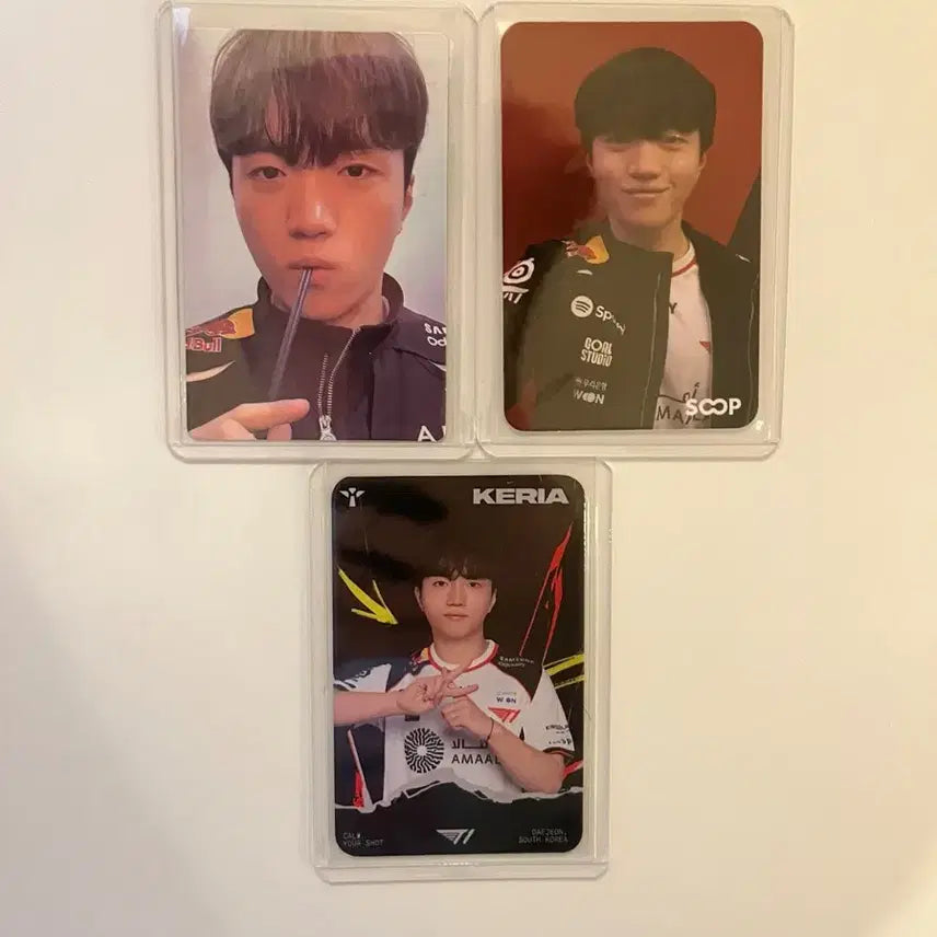 [BUNJANG] T1 Keria Photocard Bundle Set / T1 케리아 포토카드 3장 일괄