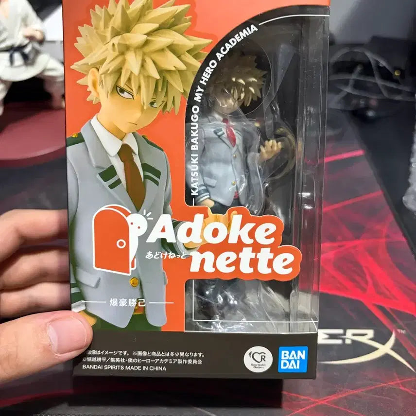 [BUNJANG] My Hero Academia Katsuki Bakugo Adokenet Figure / 나히아 히로아카  바쿠고 아도케네트 피규어