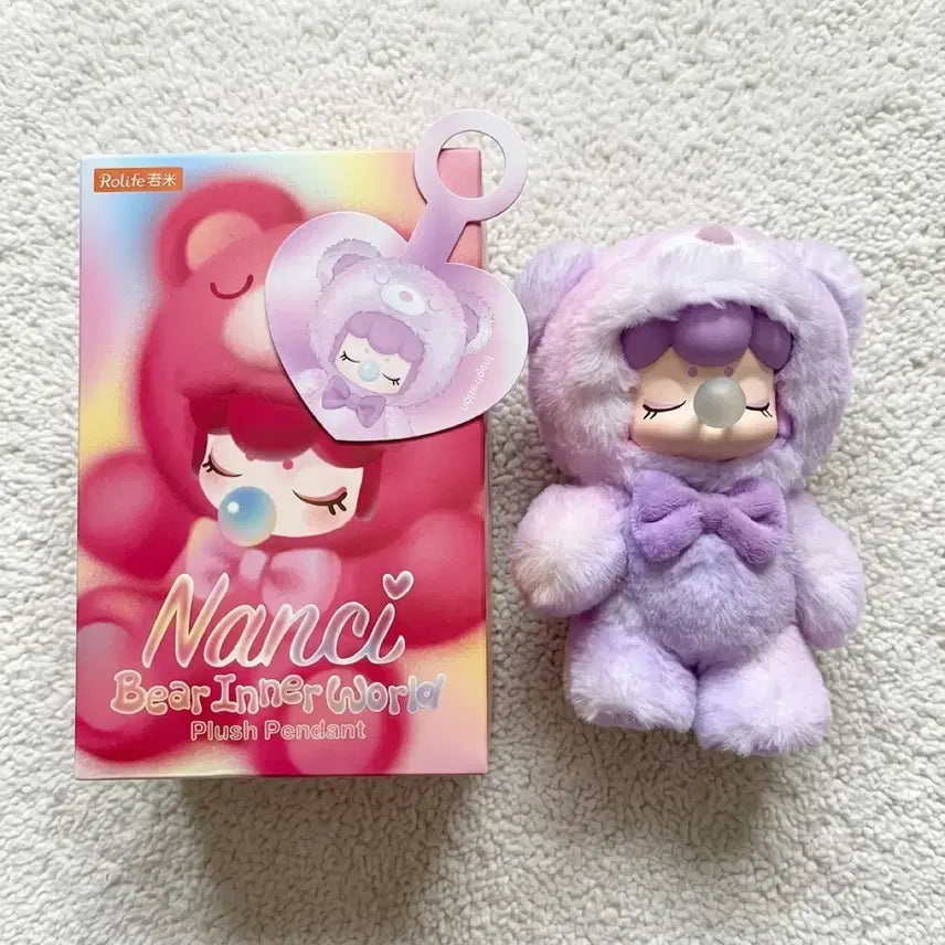 [BUNJANG] Babys3 Nancy Bear Doll (Light Purple) / 베이비쓰리 낸시 베어 인형 (연보라)