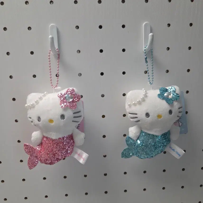 [BUNJANG] Little Mermaid Glitter Kitty 2-Set / 인어공주 글리터 키티 2개 세트