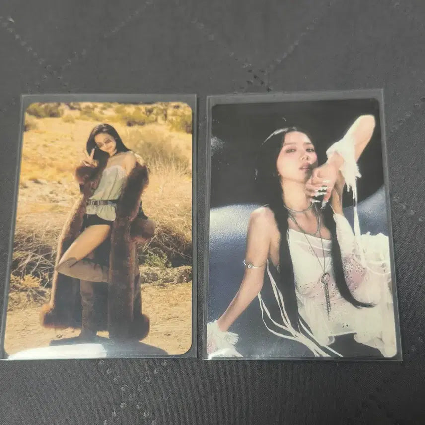 [BUNJANG] BLACKPINK Jisoo Pre-listening Party In-Ear Photocard &amp; Jennie Deadline Concert Membership Photocard Bundle Set / blackpink 블랙핑크 프리리스닝 파티 in 국중박 지수, deadline 콘서트 멤버십 제니