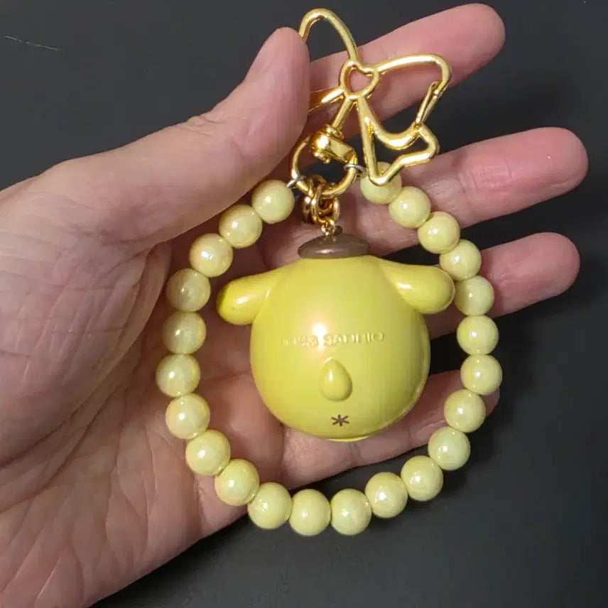 [BUNJANG] Pompompurin Pearl Fat Figure Keyring / 폼폼푸린 펄 뚱 피규어 키링
