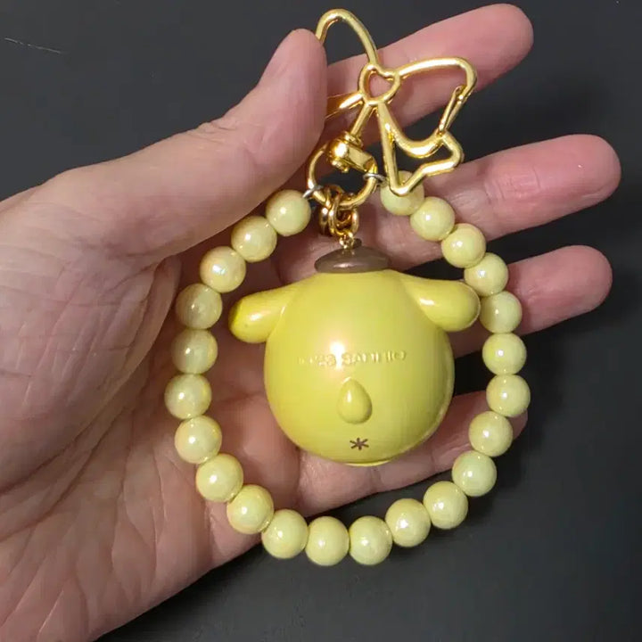[BUNJANG] Pompompurin Pearl Fat Figure Keyring / 폼폼푸린 펄 뚱 피규어 키링