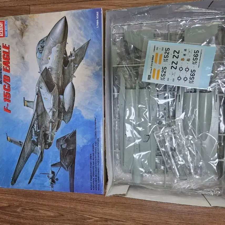 [BUNJANG] Academy F-15C/D Eagle 1/48 Scale Plastic Model Kit / 아카데미 F-15C/D 이글 1/48 스케일 프라모델