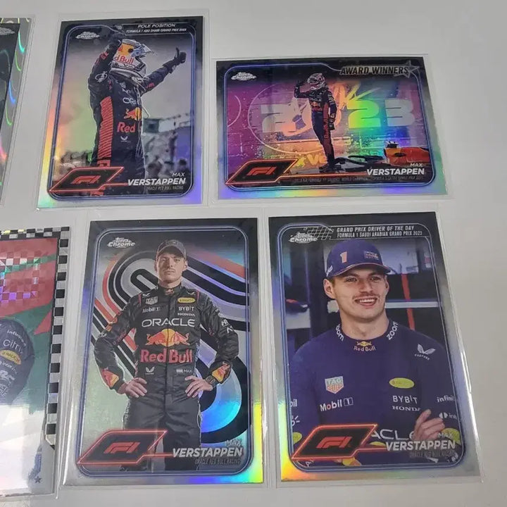 [BUNJANG] Topps Chrome Max Verstappen Collection 7 Cards / 탑스 크롬 topps chrome 막스 베르스타펜 7장