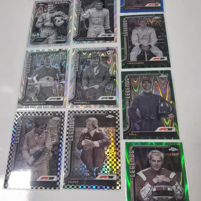 [BUNJANG] Topps Chrome Legends, Rookies, F3 Trading Cards (26 Cards) / 탑스 크롬 topps chrome 레전드,루키,f3 등 26장