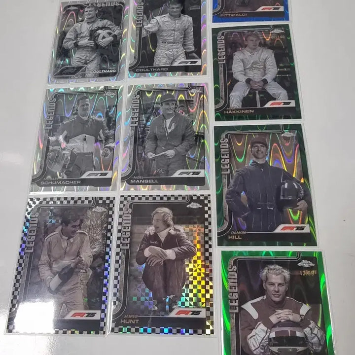 [BUNJANG] Topps Chrome Legends, Rookies, F3 Trading Cards (26 Cards) / 탑스 크롬 topps chrome 레전드,루키,f3 등 26장