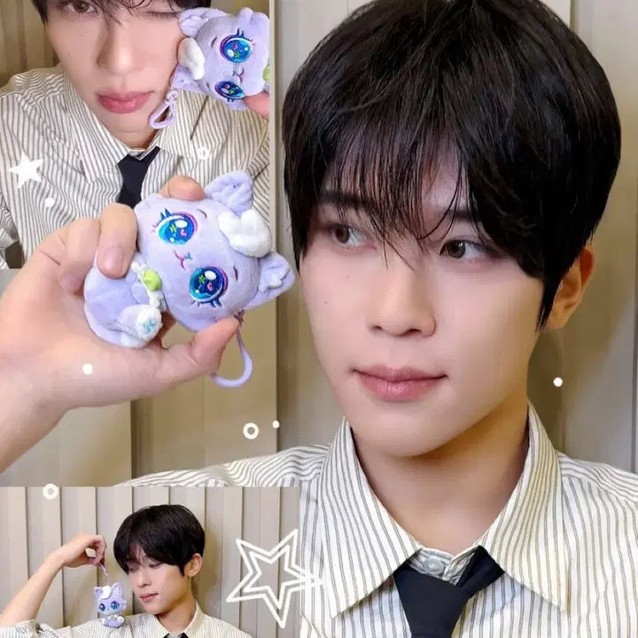 [BUNJANG] NCT WISH Wish Cat Plush Keychain Set / NCTWISH 위시캣 플러시키링 6종 세트