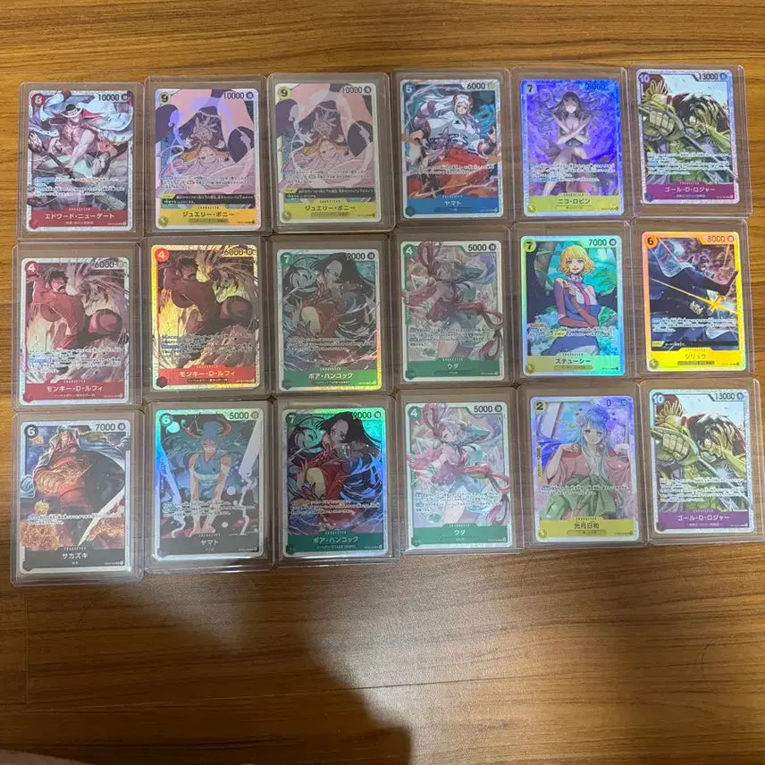 [BUNJANG] One Piece Japanese SR Cards Bundle Set / 원피스 일판sr카드 일괄판매 상태극상