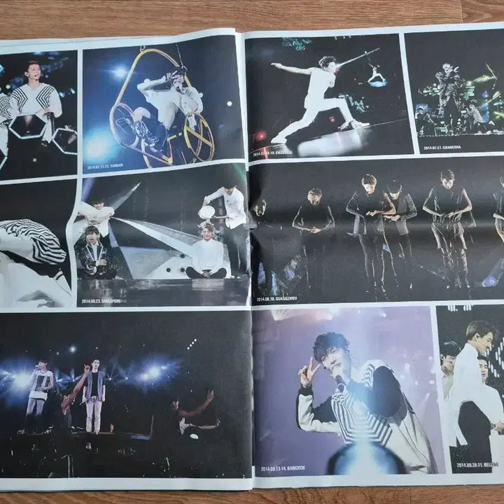 [BUNJANG] EXO EXOLOGY CHAPTER 1: ON STAGE &amp; OFF STAGE Photobook Set / 엑소의 일상생활  book