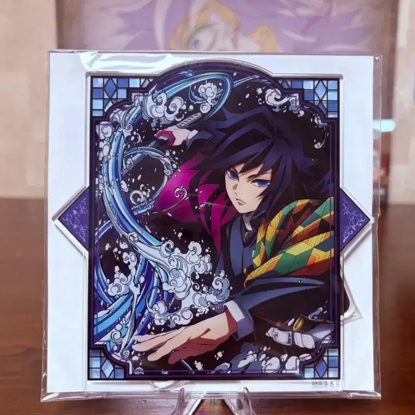 [BUNJANG] Demon Slayer Giyu Full Focus Battle Mascot Acrylic Stand / 미개봉-귀멸의칼날 기유 전집중전 마스코트 아크릴 스탠드