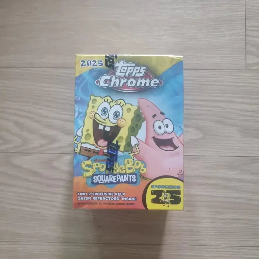 [BUNJANG] SpongeBob 25th Anniversary Topps Box / 스폰지밥 25주년 Topps 1 박스